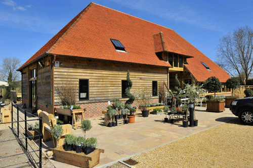 The Long Barn development includes extended retail nursery and a new cafe - image: Long Barn