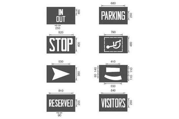 Stencil kit - image: Vitax Amenity