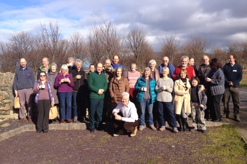 Crowdfunders at Henfaes Research Centre - image:Sarvari Research Trust