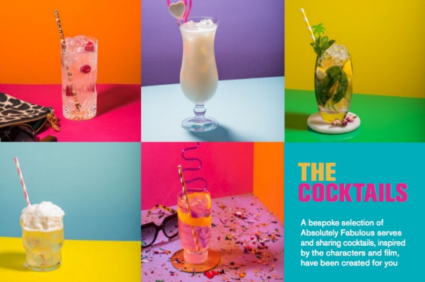 As part of Stoli's activation it has created a range of Ab Fab inspired cocktails
