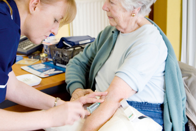 Errors when staff take blood samples are a common cause of GPs being held vicariously liable (Photograph: SPL)