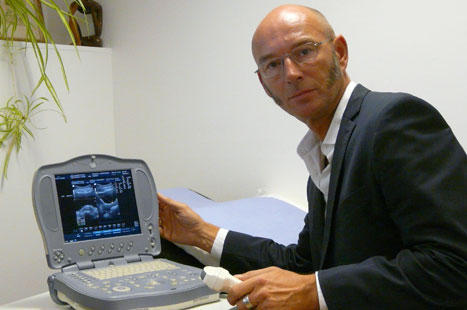 Dr Schuttpelz: 'I scan patients opportunistically or they attend a dedicated session'