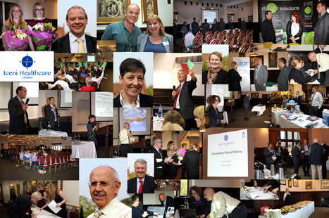 A montage of images from Iceni Healthcare's 'Extra-Ordinary General Meeting' (image: Iceni Healthcare Ltd)