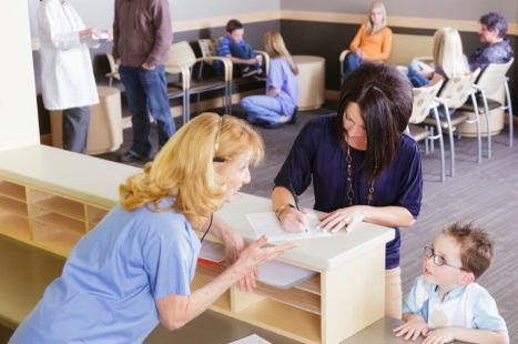 Reception is a high-risk area for confidentiality breaches (Picture: iStock)