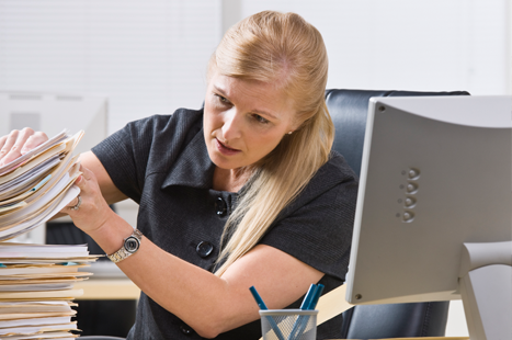 Essential paperwork should be easy for a new locum to find (image: iStock)