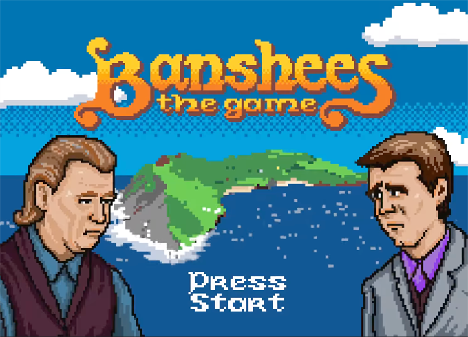 The opening page for Banshees the game 
