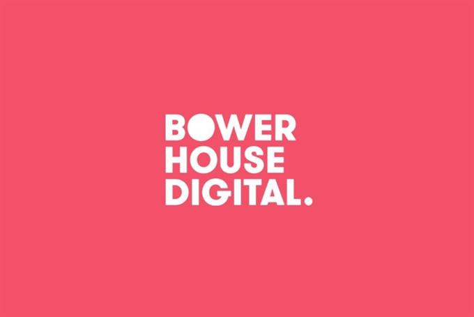 The red and white logo of Bower House Digital