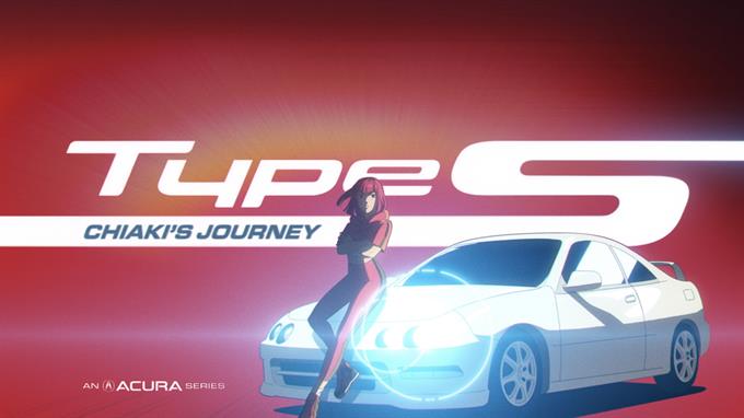 Screenshot of Acura anime ‘Type S: Chiaki’s Journey