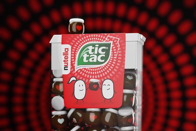 Picture of Nutella flavored Tic Tac