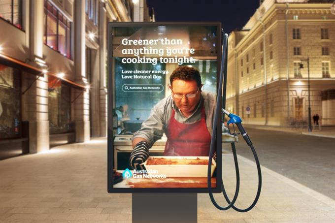 Ad by Australian Gas Networks promoting green tech
