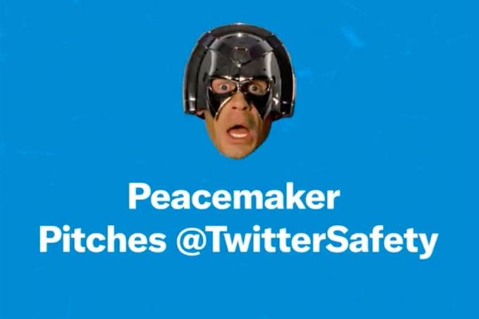 DC Peacemaker twitter account