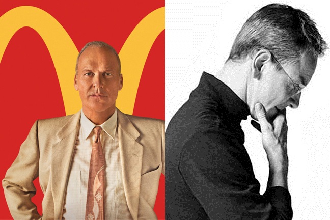 What connects Steve Jobs and McDonald's founder Ray Kroc?