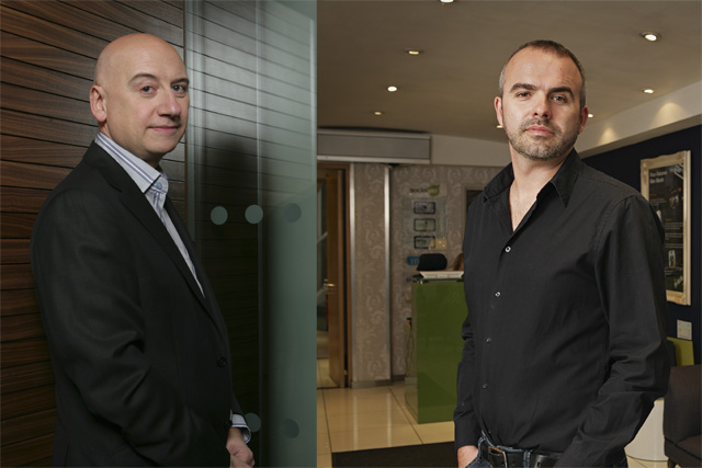 Jeff Hyams and Martyn Stokes