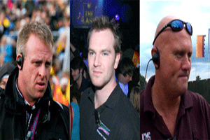 L-R Richard Church, Luean Fury and Martin Lewis