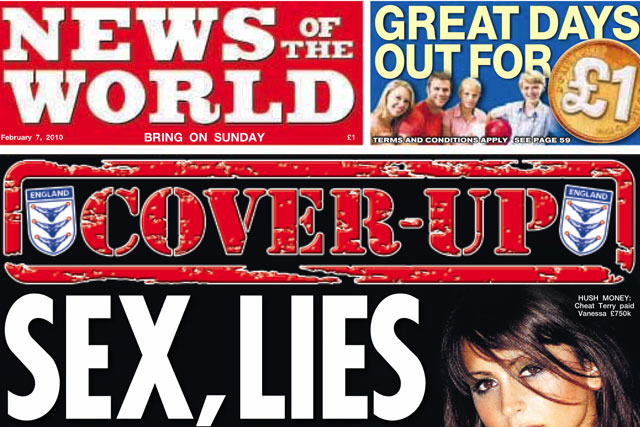 Advertisers are steering clear of the News of the World following allegations