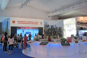 GL Events Owen Brown has built Russia's Olympic house