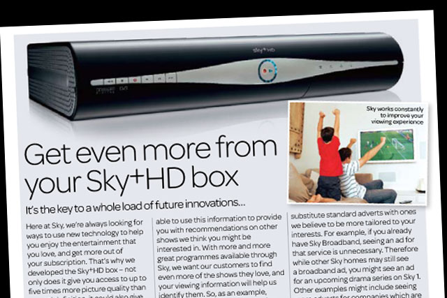 BSkyB to tell customers about targeted ad platform AdSmart
