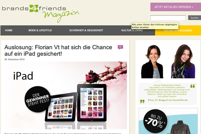 Brands4Friends: set for purchase by eBay for £128m