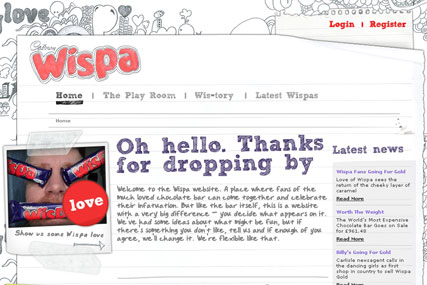 Cadbury reintroduces Wispa Gold with user-generated ad campaign by Fallon