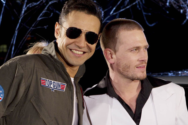 Chico and Matthew Wolfenden: Dancing on Ice contestants
