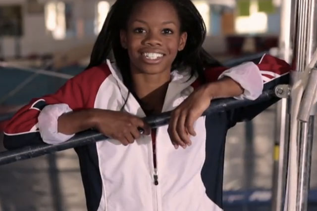 Gabrielle Douglas: takes silver for P&G
