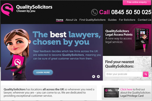 Quality Solicitors: hands account to MediaCom Edinburgh