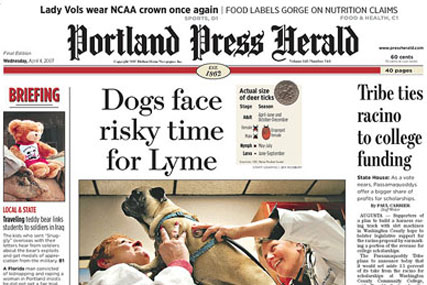 The Portland Press Herald: blogger calls paper 'gutless'