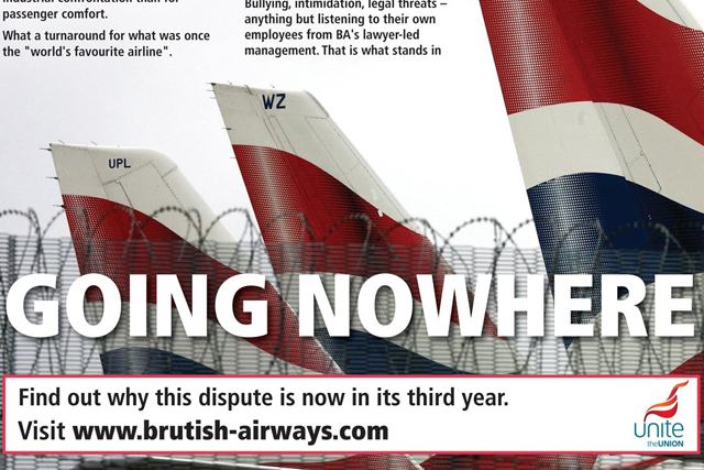 Unite: campaign explains the BA dispute