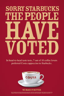 Coffee marketing gets dirty