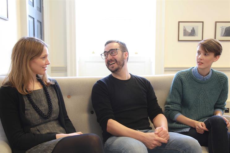 Victoria Ellis, Mat Dobson and Cecelia Hund