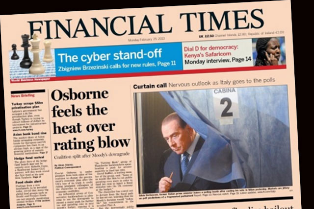 Financial Times: not for sale says Pearson chief executive 