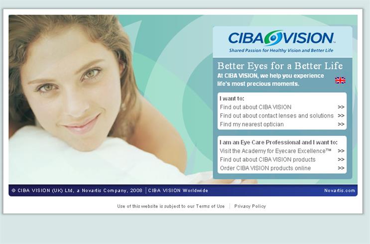 Ciba Vision aims to promote use of contact lenses among teens