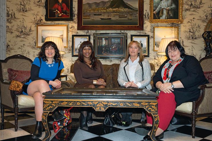 Unerman, Blackett, Walker and Alps (l-r): serve your apprenticeship and take the opportunities that come your way are among their pieces of advice for those starting out in the media industry