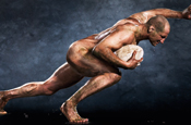 Powerade...rugby stars feature in nude campaign