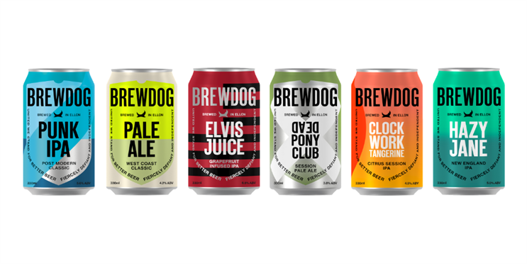BrewDog will trade used cans for equity as part of sustainability manifesto