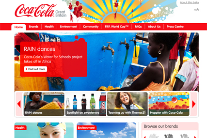 Coca-Cola Great Britain - Home Page