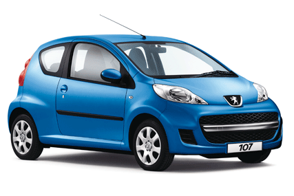 The new Peugeot 107
