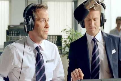 Halifax: the latest ad is set at a make-believe radio station