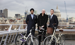 Daniel Ritterband, Clive Little and Kulveer Ranger