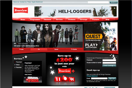 Freeview website: Quest channel to be first solus sponsor