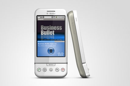 Cisco: sole sponsor of the Business Bullet on Telegraph.co.uk