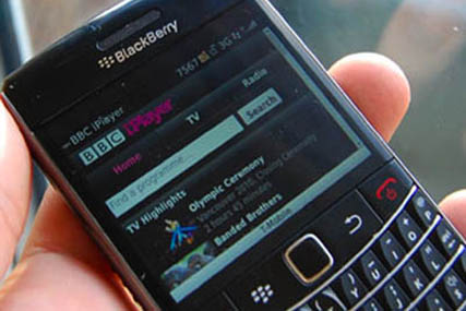Blackberry: BBC iPlayer app