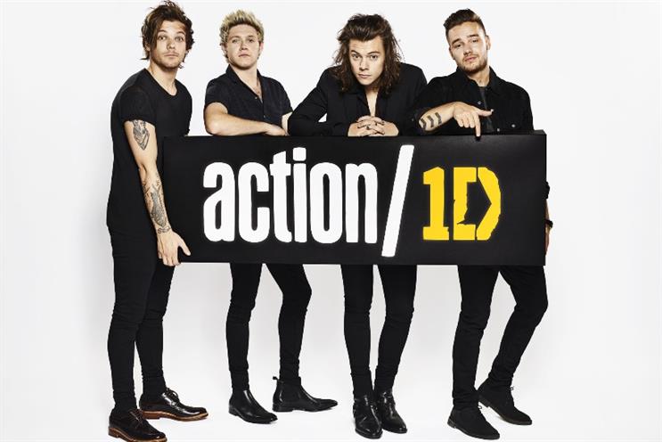 One Direction is calling on its fans to 'take action' against extreme poverty