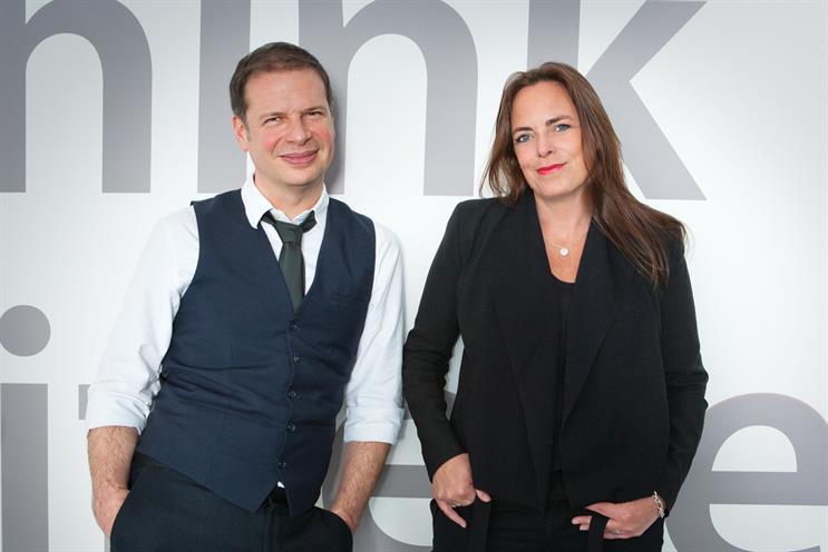 Souter (left) and Evans…the pair consider their priority as getting TBWA\London back on clients’ radar by re-establishing its creative credentials. Credit: Colin Stout