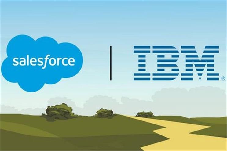 IBM was named the preferred cloud-services provider for Salesforce, while Salesforce was named the preferred customer-engagement platform by IBM.