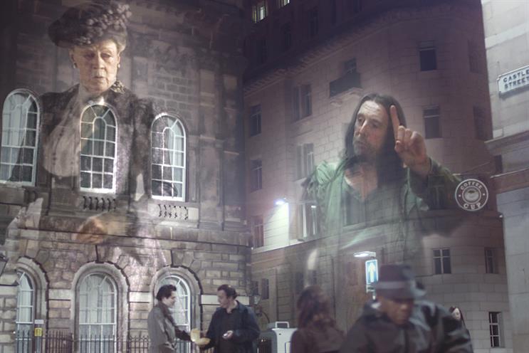 YouView: launched first major campaign, featuring famous TV characters, in September last year