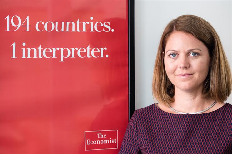 Marina Haydn, EVP circulation and retail marketing at The Economist