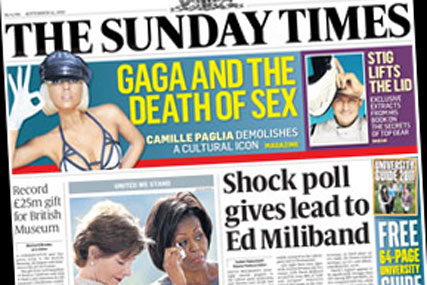 The Sunday Times To Put Up Cover Price To 2 20