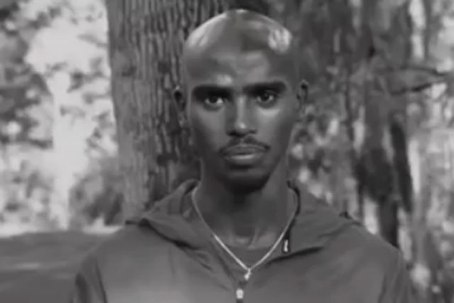 Mo Farah: from makeitcount ad for Nike by Wieden & Kennedy and AKQA