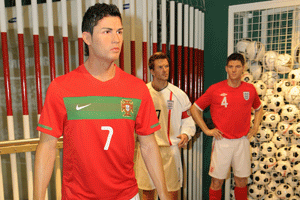 Cristiano Ronaldo joins Madame Tussauds World Cup line-up